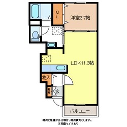 シャルマン櫻街の物件間取画像